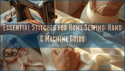 essential stitches for home sewing