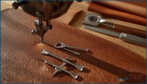essential tips for sewing leather