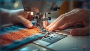 fabric handling and stitch customization fabric handling and stitch customization