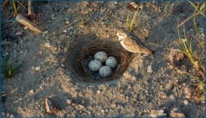 ground and scrape nests ground and scrape nests