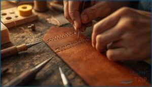 hand sewing leather best practices hand sewing leather best practices