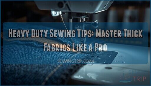 heavy duty sewing tips
