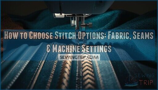 how to choose stitch options