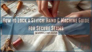 how to lock a sew how to lock a sew