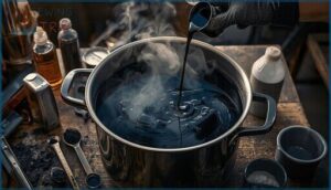 how to mix and prepare the dye bath how to mix and prepare the dye bath