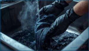 how to rinse and set black dye in denim how to rinse and set black dye in denim