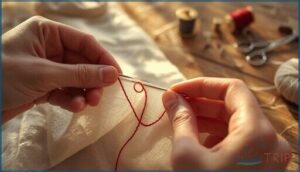 how to start a blanket stitch how to start a blanket stitch