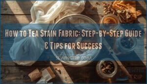 how to tea stain fabric how to tea stain fabric