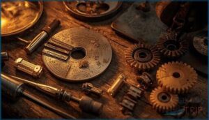 identifying worn or damaged parts