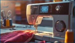 key features of automatic sewing machines