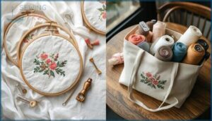 kits with or without embroidery hoops kits with or without embroidery hoops