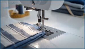 leveraging walking foot attachments leveraging walking foot attachments