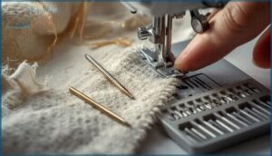 maintaining and replacing sewing machine needles maintaining and replacing sewing machine needles