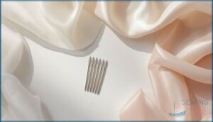 matching needle type to silk weight and weave matching needle type to silk weight and weave