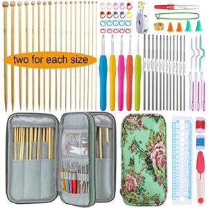 7 Best Bamboo Knitting Needles: Benefits, Types & Care Tips 4 Mdoker 95pcs Knitting Needles Kit&Crochet B0BXJ31GJ9