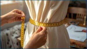 measuring bust, waist, and hips measuring bust, waist, and hips