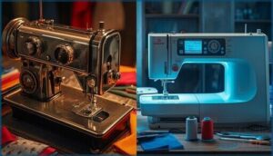 mechanical vs. electronic sewing machines mechanical vs. electronic sewing machines