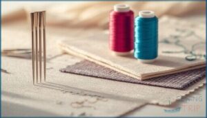 needle, thread, and stabilizer selection needle, thread, and stabilizer selection