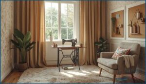 optimizing your sewing space for quiet