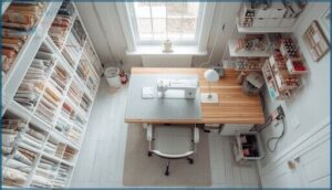 organizing a safe sewing room organizing a safe sewing room