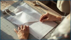 pivoting and overlapping pattern pieces pivoting and overlapping pattern pieces