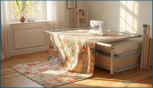 portable quilting frames