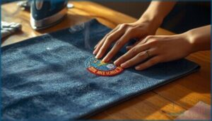 preparing fabric and patch surfaces preparing fabric and patch surfaces