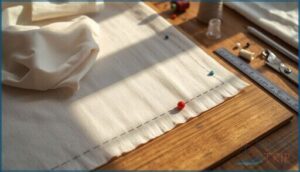 preparing fabric before sewing corners preparing fabric before sewing corners