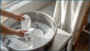 preparing fabric for tea staining preparing fabric for tea staining