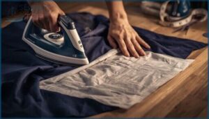 preparing fabric with stabilizer and interfacing preparing fabric with stabilizer and interfacing