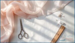 preparing thin fabrics for hand sewing preparing thin fabrics for hand sewing