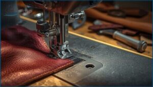 presser foot and feed mechanism