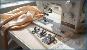 presser foot options and controls presser foot options and controls