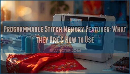 programmable stitch memory features