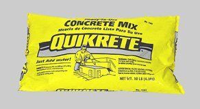 How to Glue Fabric to Glass: 9 Products, Tips & Step-by-Step 2 Quikrete Concrete Mix Bag 10 B002YGUTUE
