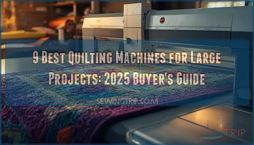 quilting machines for large projects