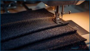 reducing bulk with seam grading reducing bulk with seam grading