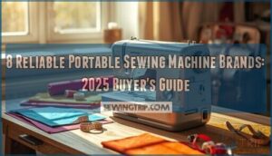 8 Reliable Portable Sewing Machine Brands: 2025 Buyer's Guide 11 reliable portable sewing machine brand