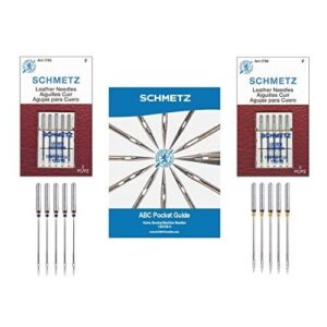 How to Thicken Fabric: Methods, Tools & Sewing Tips (2025) 2 SCHMETZ Leather Sewing Machine Needle B09YDS8Q3K