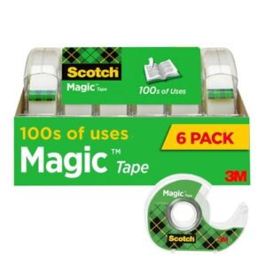 Sewing Tool Alternative Uses: Creative Hacks and No-Sew Fixes 4 Scotch Magic Tape, Invisible, Repair B0000DH8HQ