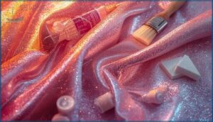 sealing glitter to prevent shedding sealing glitter to prevent shedding