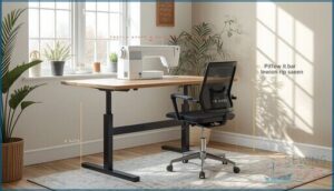 setting up your sewing table height setting up your sewing table height