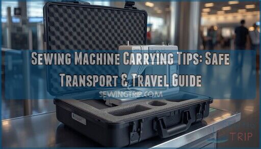 sewing machine carrying tips