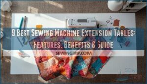 sewing machine extension table
