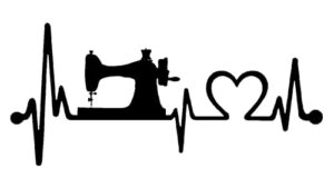 25 Sewing Room Wall Decor Ideas for Creative, Organized & Stylish Spaces 8 Sewing Machine Heartbeat Lifeline Wall B083Y47CQQ