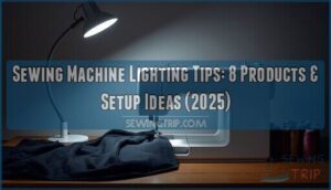 sewing machine lighting tips