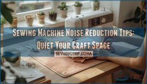 sewing machine noise reduction tips