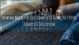 sewing needle sizes sewing needle sizes