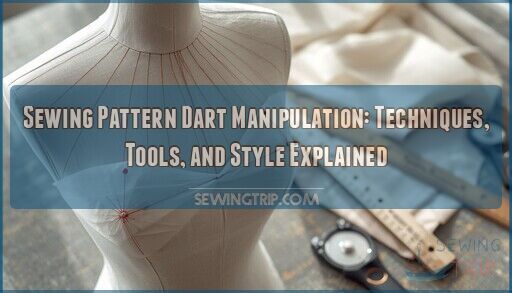 sewing pattern dart manipulation