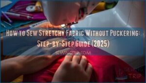 sewing stretchy fabric without puckering sewing stretchy fabric without puckering